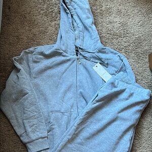 Tracksuit Gray Hoodie